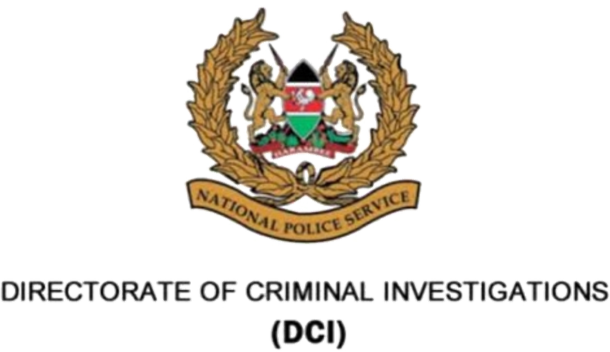 Directorate of Criminal Investigations (DCI) logo