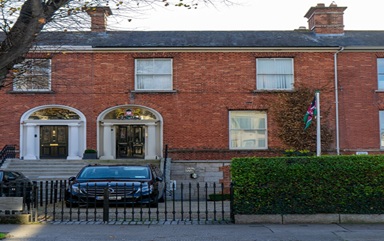 Welcome to the Kenya Embassy in Dublin, Ireland